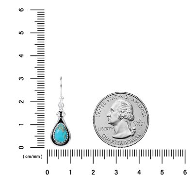 Sterling Silver Turquoise Earrings