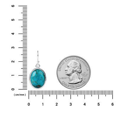 Sterling Silver Turquoise Earrings