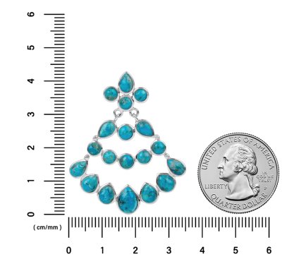 Sterling Silver Turquoise Earrings