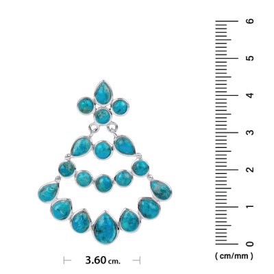 Sterling Silver Turquoise Earrings