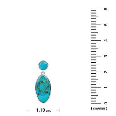 Sterling Silver Turquoise Earrings