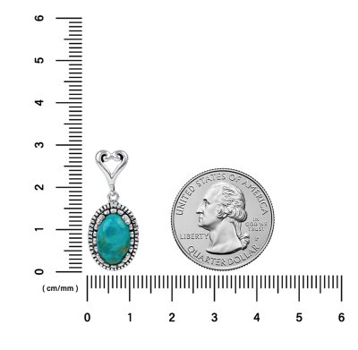 Sterling Silver Turquoise Earrings