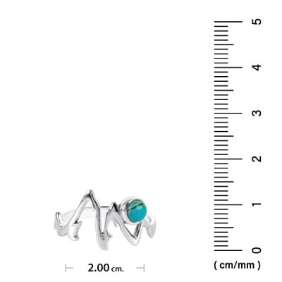 Sterling Silver Turquoise Ring