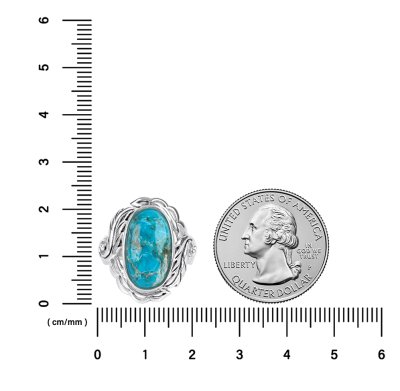 Sterling Silver Turquoise Ring