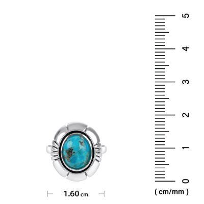 Sterling Silver Turquoise Ring