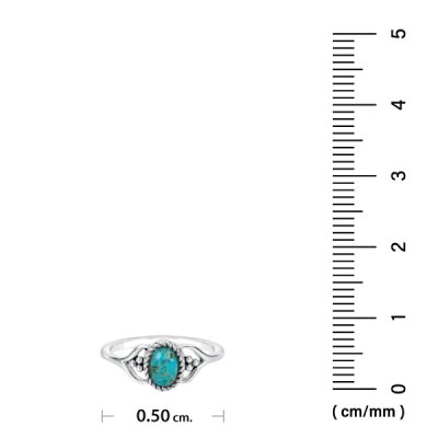 Sterling Silver Turquoise Ring