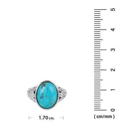 Sterling Silver Turquoise Ring