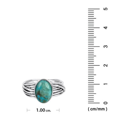 Sterling Silver Turquoise Ring