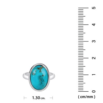 Sterling Silver Turquoise Ring