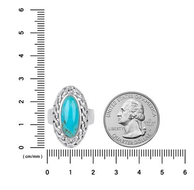 Sterling Silver Turquoise Ring