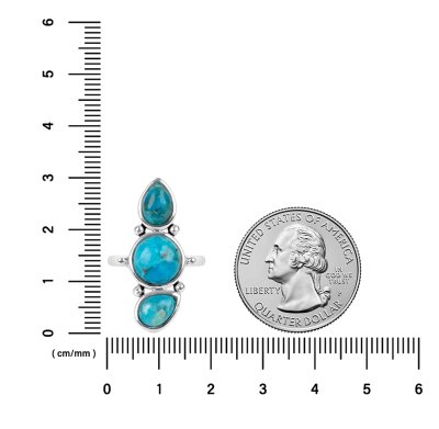 Sterling Silver Turquoise Ring