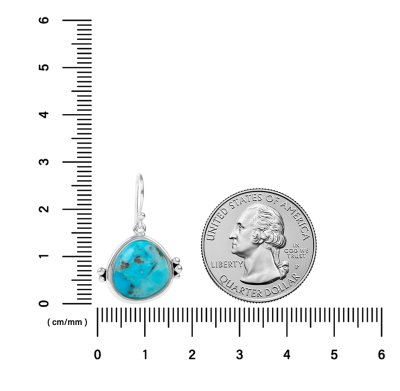 Sterling Silver Turquoise Earrings