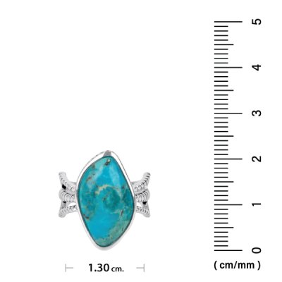 Sterling Silver Turquoise Ring