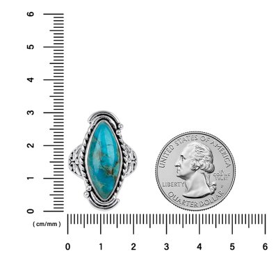 Sterling Silver Turquoise Ring