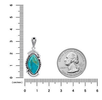 Sterling Silver Earring Turquoise