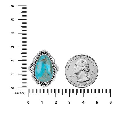 Sterling Silver Turquoise Ring