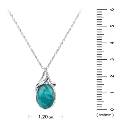 Sterling Silver Pendant with Chain 18 Inches