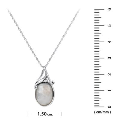 Sterling Silver Pendant with Chain 18 Inches