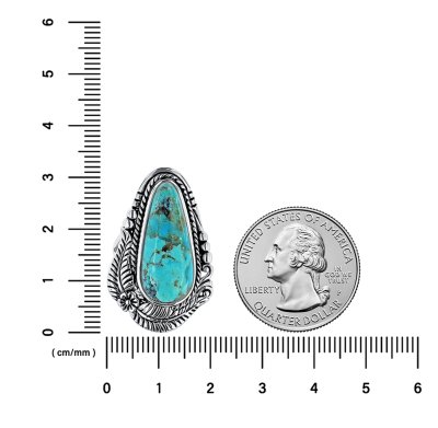 Sterling Silver Turquoise Ring