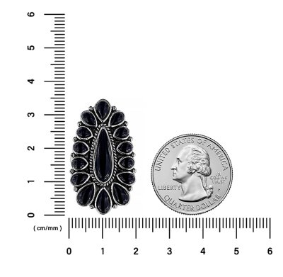 Sterling Silver Black Onyx Ring