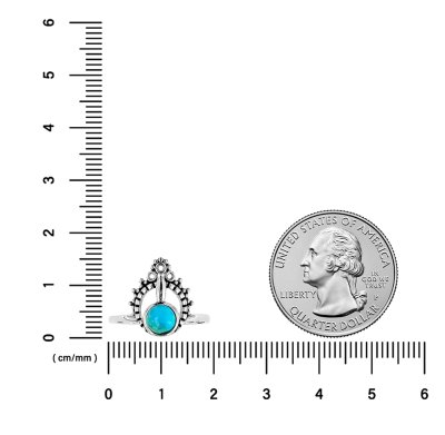 Sterling Silver Turquoise Ring