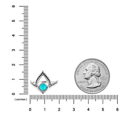 Sterling Silver Turquoise Ring