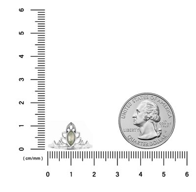 Sterling Silver Rainbow Moonstone Ring