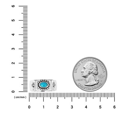 Sterling Silver Turquoise Ring