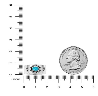 Sterling Silver Turquoise Ring