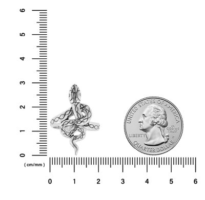 Sterling Silver Snake Ring