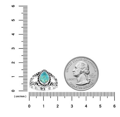 Sterling Silver Turquoise Ring