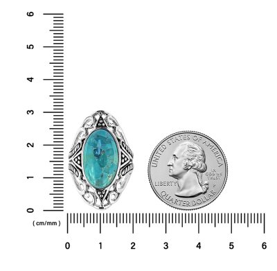 Sterling Silver Turquoise Ring