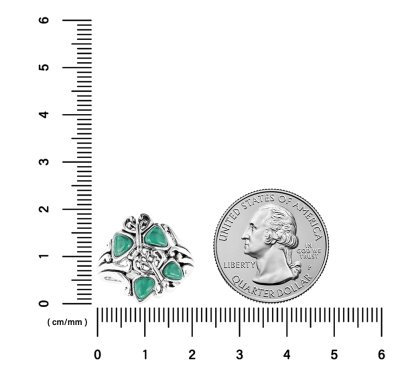 Sterling Silver Malachite Ring