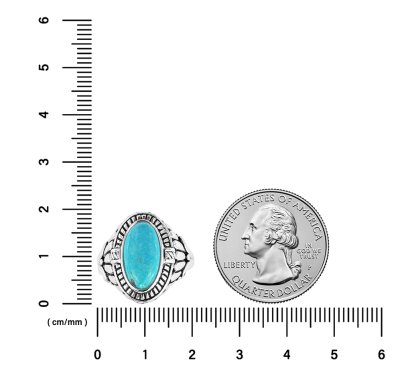 Sterling Silver Turquoise Ring