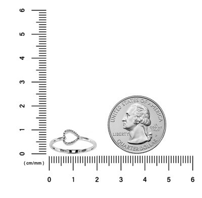 Sterling Silver Heart Ring