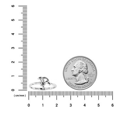 Sterling Silver Bow Bouquet Ring