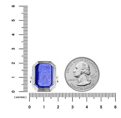 Sterling Silver Lapis Lazuli Ring