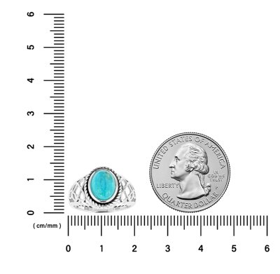 Sterling Silver Turquoise Ring