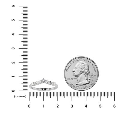 Sterling Silver Moissanite Ring