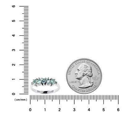 Sterling Silver Sky Blue Topaz Ring