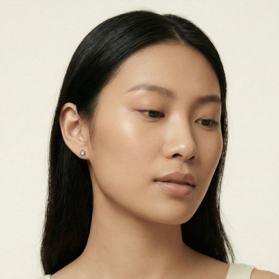 Sterling Silver Rainbow Moonstone Earrings