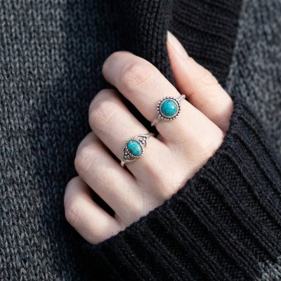 Sterling Silver Turquoise Ring