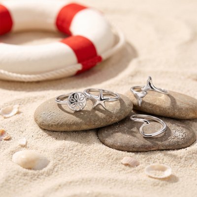 Sterling Silver Sand Dollar Ring