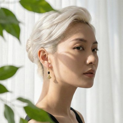 Sterling Silver Black Onyx Earrings Over 18K Yellow Gold Plated