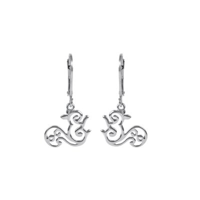 Sterling Silver Squirrel Earrings