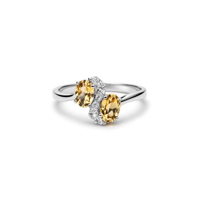 Sterling Silver Citrine Ring
