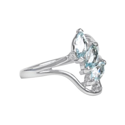 Sterling Silver Sky Blue Topaz Ring