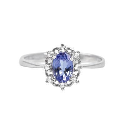 Sterling Silver Tanzanite Ring