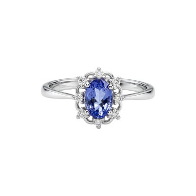 Sterling Silver Tanzanite Ring