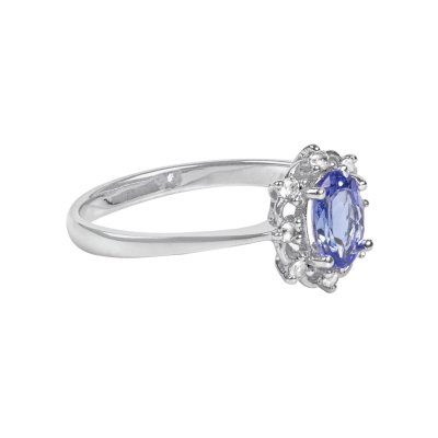 Sterling Silver Tanzanite Ring